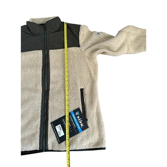 NEW Kuhl Konfluence Fleece Jacket Mens Large Oatmeal Full Zip NWT - Picture 8 of 9